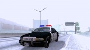 1992 LAPD Caprice для GTA San Andreas миниатюра 1