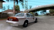 Ford Crown Victoria North Dakota Police para GTA San Andreas miniatura 4