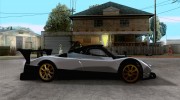 Pagani Zonda R para GTA San Andreas miniatura 5