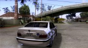 BMW 320i E36 для GTA San Andreas миниатюра 4