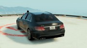 Mercedes E63 Unmarked (with blue siren) FINAL for GTA 5 miniature 3