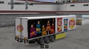 Lay\s Trailer Skin para Euro Truck Simulator 2 miniatura 1