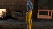 Skin GTA V Online в HD в жёлтой одежде para GTA San Andreas miniatura 3