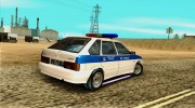 Ваз 2114 Полиция ДПС for GTA San Andreas miniature 3