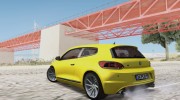 Volkswagen Scirocco R для GTA San Andreas миниатюра 2