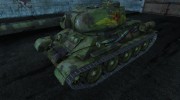 Т-34-85 LeoN47AK для World Of Tanks миниатюра 1