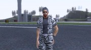 Крис в костюме Сафари для GTA San Andreas миниатюра 1