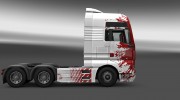 Скин Blood для MAN TGX for Euro Truck Simulator 2 miniature 3