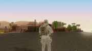 CoD MW2 Ghost Model v4 para GTA San Andreas miniatura 3