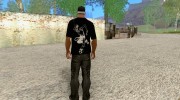 Футболка панк рок для GTA San Andreas миниатюра 3