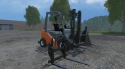 Toyota Forklift for Farming Simulator 2015 miniature 6