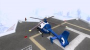 NYPD Eurocopter By SgtMartin_Riggs для GTA San Andreas миниатюра 3