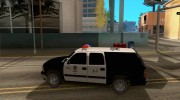 Chevrolet Suburban Los Angeles Police для GTA San Andreas миниатюра 2