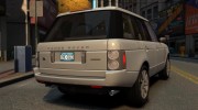 Range Rover Supercharged для GTA 4 миниатюра 3