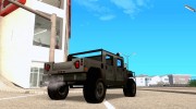 Hummer Civilian Vehicle 1986 для GTA San Andreas миниатюра 4
