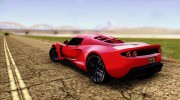 Hennessey Venom GT U.S.A American 2012 for GTA San Andreas miniature 2