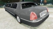 Lincoln Town Car Limousine для GTA 4 миниатюра 3