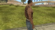 Draco Body tattoo для GTA San Andreas миниатюра 5