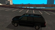 Chevrolet Suburban FBI для GTA San Andreas миниатюра 2