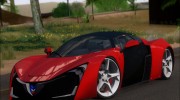 Marussia B2 для GTA San Andreas миниатюра 7