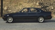 BMW 535i E34 v1.1 for GTA 5 miniature 2