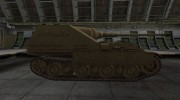 Пустынный скин для танка Jagdpanther II для World Of Tanks миниатюра 5