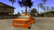 Dacia Logan Taxi Buceg для GTA San Andreas миниатюра 4
