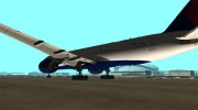 Boeing 777-200ER Delta Air Lines для GTA San Andreas миниатюра 3