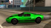 Ford GT для GTA San Andreas миниатюра 2