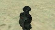 Modern army skin of United Kingdom для GTA San Andreas миниатюра 4