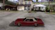 Ford LTD Landau 4 door 1975 для GTA San Andreas миниатюра 2