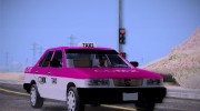 Nissan Tsuru Taxi для GTA San Andreas миниатюра 1