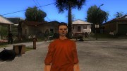 Claude Prison Uniform GTA 3 для GTA San Andreas миниатюра 6