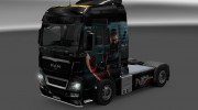 Скин Shepard для MAN TGX для Euro Truck Simulator 2 миниатюра 1