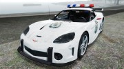 Chevrolet Corvette Z06 Police для GTA 4 миниатюра 1