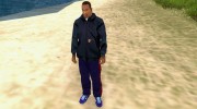 Nike Air Force Ones in Purple and Blue для GTA San Andreas миниатюра 5