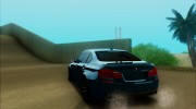 BMW M550d для GTA San Andreas миниатюра 4