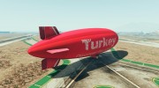Turkey discover the potential - Blimp для GTA 5 миниатюра 3
