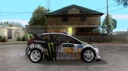 Ford Fiesta Gymkhana Four для GTA San Andreas миниатюра 5