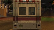 Resident Evil Ambulance для GTA San Andreas миниатюра 3