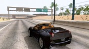 Ferrari California V3 для GTA San Andreas миниатюра 2