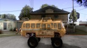 Bullet Storm Bus para GTA San Andreas miniatura 5