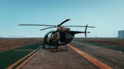 Hughes OH-6 Cayuse 0.01 для GTA 5 миниатюра 1