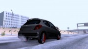 Peugeot 207 RC for GTA San Andreas miniature 4
