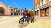 Manual Rickshaw v2 Skin4 для GTA San Andreas миниатюра 1