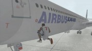 Airbus A340-600 для GTA San Andreas миниатюра 6