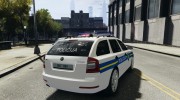 Skoda Octavia Policija (Croatian police) [ELS] для GTA 4 миниатюра 4
