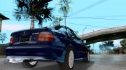 BMW 540i para GTA San Andreas miniatura 4