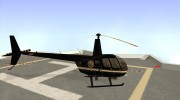 Robinson R44 Raven II NC 1.0 Чёрный для GTA San Andreas миниатюра 5