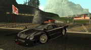 Mercedes-Benz CLK GTR Race Road Version Stock для GTA San Andreas миниатюра 3
